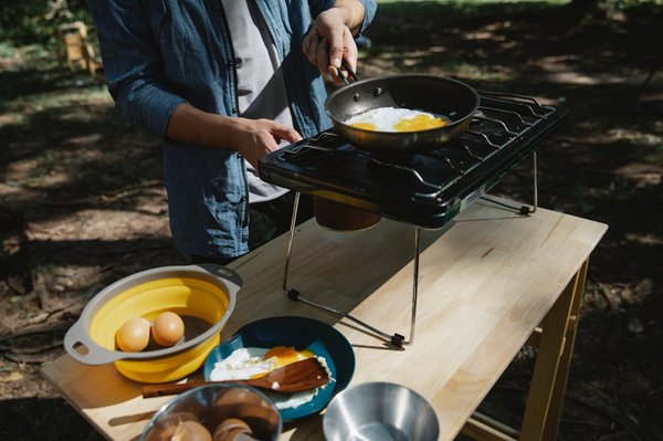Les bienfaits d'une cuisine saine en camping