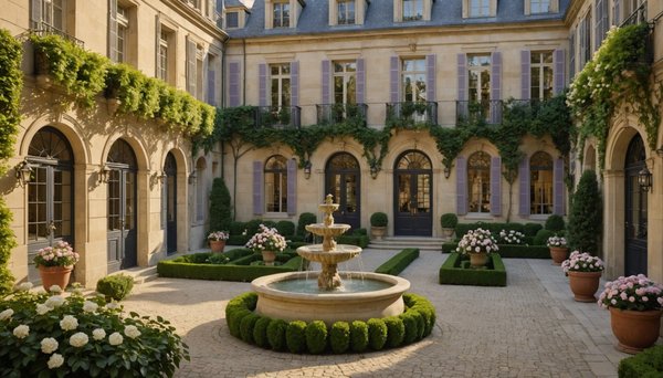 Découvrez 5 hôtels de luxe à paris avec jardin et calme